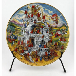 Franklin Mint Bill Bell "Sense Of Purpose" #LA2718 Collectible Cat Plate